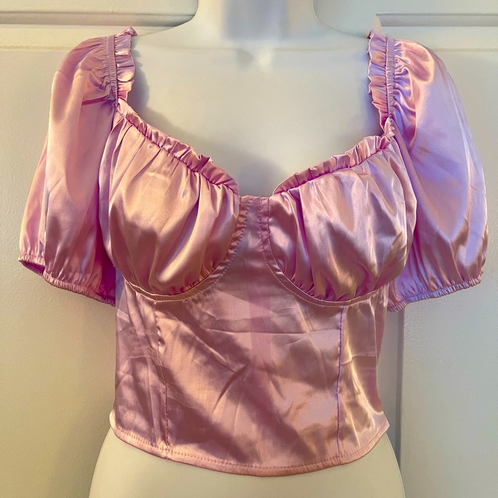 Milkmaid Crop Top